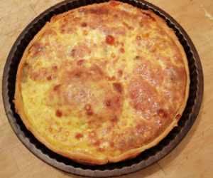 Tarte au fromage vide frigo