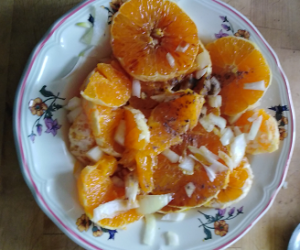 Salade d’oranges