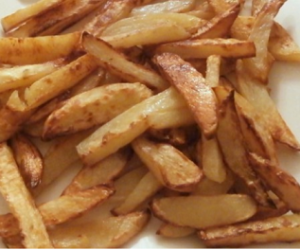 Frites au four
