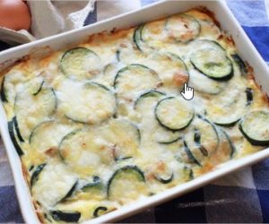 gratin de courgettes