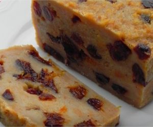 Pudding aux raisins