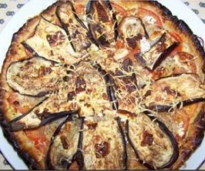 Tarte aux aubergines