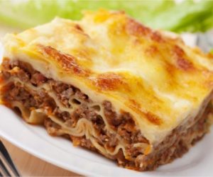 Lasagnes au bœuf