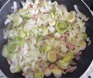 Poêlée Poireaux/Lardons