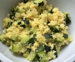 Courgettes à la semoule