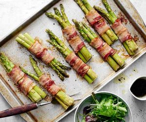 Fagots d asperges au lard