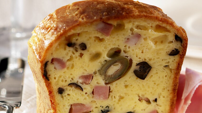 Cake aux olives