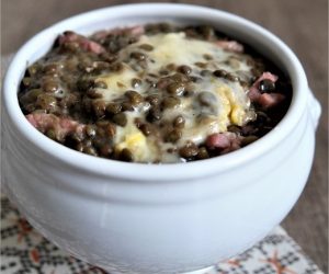 Lentilles à la savoyarde