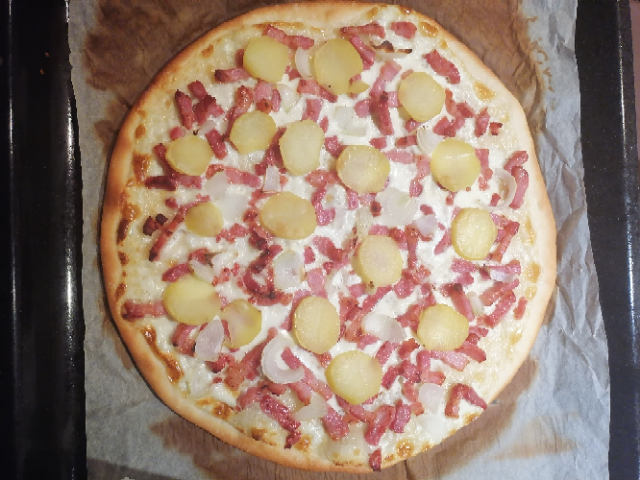 Pizza « savoyarde »