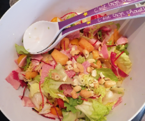 Salade Melon jambon cuit