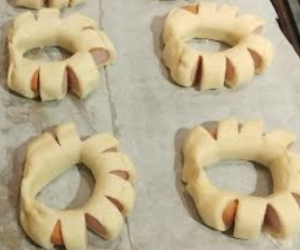 Couronne de saucisses