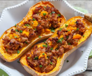 Butternut farci