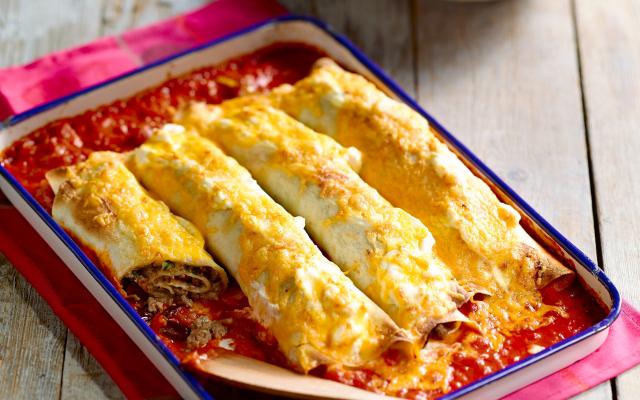 Enchiladas au poulet