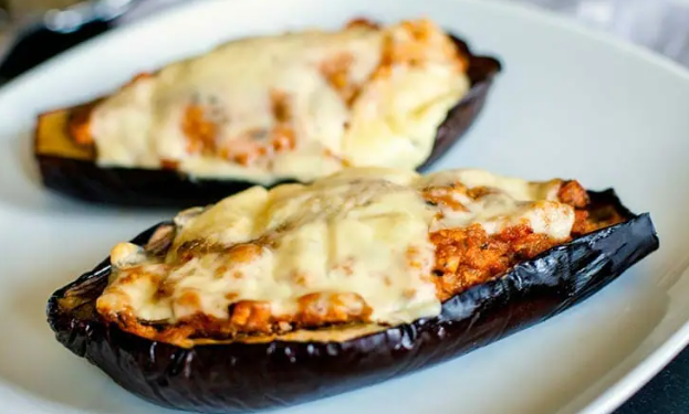 Aubergines farcies végétariennes