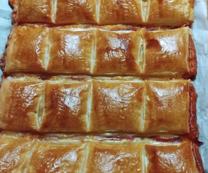 Feuilletés fromage/jambon