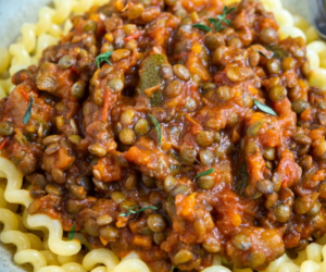 Bolognaise végétarienne