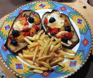 Aubergines siciliennes
