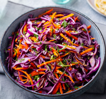 Salade de chou rouge